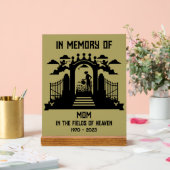 庭師の葬儀 アクリルサイン (ウェディング)