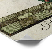 庭師の衣装 ポスター (角)