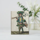 庭師の衣装 ポストカード (スタンド正面)