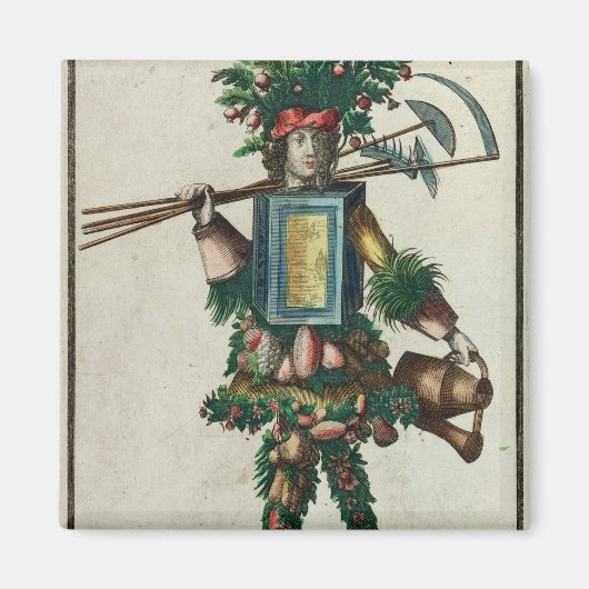 庭師の衣装 マグネット (正面)