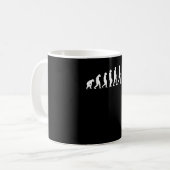 庭師の進化 コーヒーマグカップ (正面左)