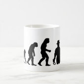 庭師の進化 コーヒーマグカップ (中央)