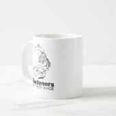 庭師はクワでする 2 コーヒーマグカップ (正面左)