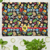 庭師はタオルの種をまいたものを刈り取る キッチンタオル (折り畳み)