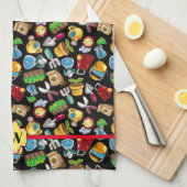 庭師はタオルの種をまいたものを刈り取る キッチンタオル (四つ折り)