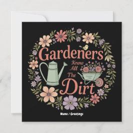 庭師は全ての汚い皮肉おもしろい引用文を知る 招待状