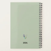 庭師は土を知っているパーソナライズされた プランナー手帳 (裏面)