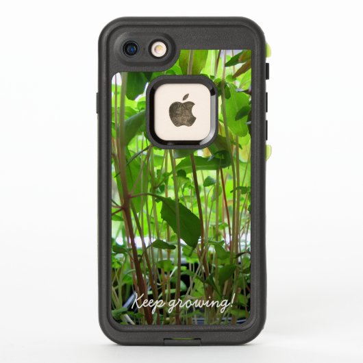 庭師は成長し続ける LifeProof iPhoneケース (裏面)