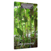 庭師は成長する植物を保ちます クリップボード (右)