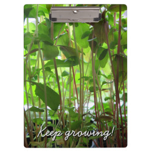 庭師は成長する植物を保ちます クリップボード