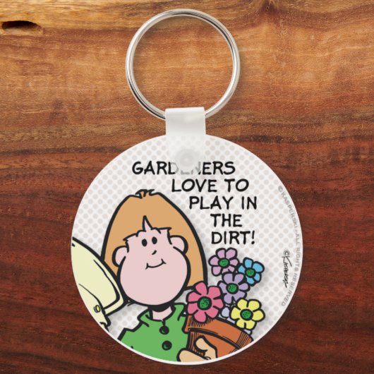 庭師は… キーホルダー (正面)