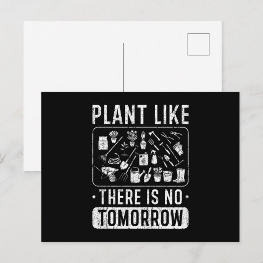 庭師ギフト ポストカード (正面/裏面)