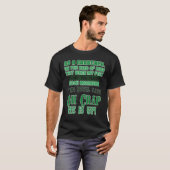 庭師タイプの男性 Tシャツ (正面フル)