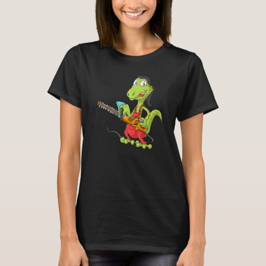 庭師トカゲ Tシャツ (正面)