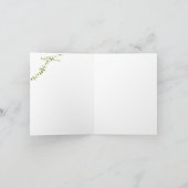 庭師ポッティングテーブル折り畳みサンキューカード サンキューカード (内部)