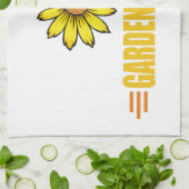 庭師ユーモアのある キッチンタオル (折り畳み)