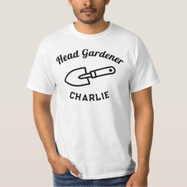 庭師長お名前入りトロ―ル Tシャツ