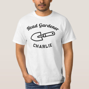 庭師長お名前入りトロ―ル Tシャツ