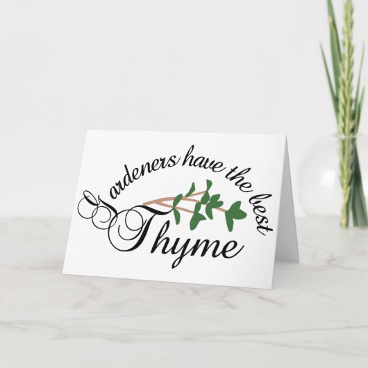 庭師 カード (正面)