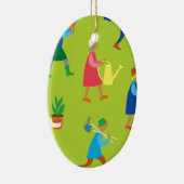 庭師 セラミックオーナメント (右)