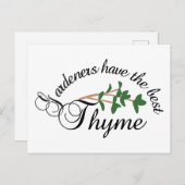 庭師 ポストカード (正面/裏面)