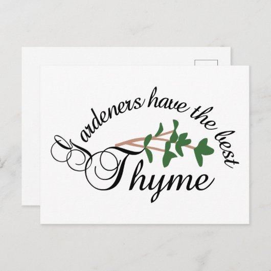 庭師 ポストカード (正面/裏面)