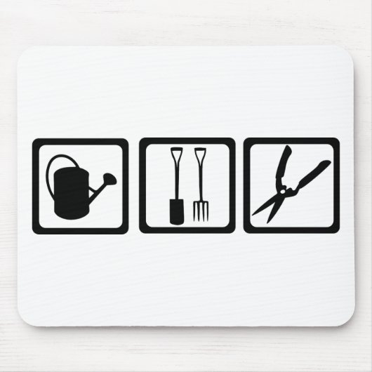 庭師 マウスパッド (正面)