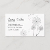 庭師 名刺 (正面)