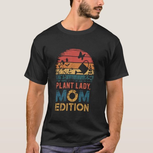 庭師 園芸 ママとガーデニング愛好家 グリーンサーム Tシャツ (正面)