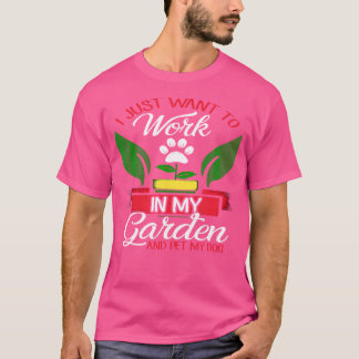 庭師	庭師ギフト　ガーデニングTシャツ Tシャツ