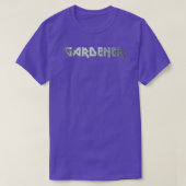 庭師 Tシャツ (デザイン正面)