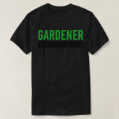庭師 Tシャツ (デザイン正面)
