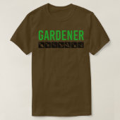庭師 Tシャツ (デザイン正面)