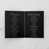 庭数々の色の野草の折り結婚畳み プログラム (内部)