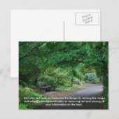 庭日本の葉書2 ポストカード (正面/裏面)