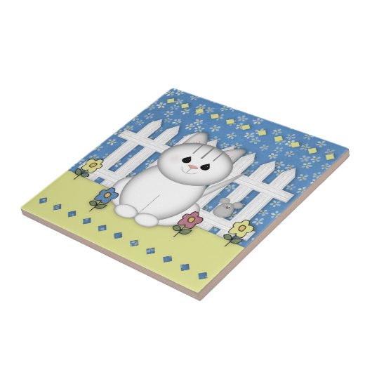 庭猫のタイル タイル (側面)