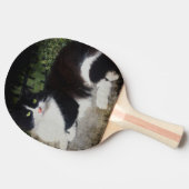 庭猫の卓球ラケットの女王 卓球ラケット (横)