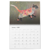 庭猫2017のカレンダー カレンダー (1月 2027)