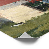 庭素朴で | ウィンズローホーマー ポスター (角)