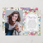 庭花脚本 サンキューカード (正面/裏面)