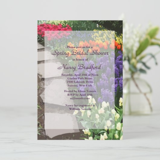 庭道の招待状 招待状 (スタンド正面)