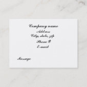 庭道 名刺 (裏面)