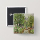 庭道 缶バッジ (正面&裏面)