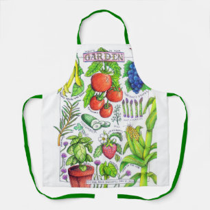 庭野菜エプロン エプロン