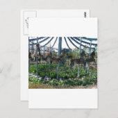 庭馬 ポストカード (正面/裏面)