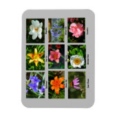庭鮮やか花 マグネット (縦)