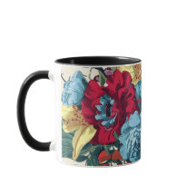 庭鮮やか開花カラフルヴィンテージ花