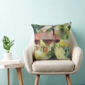 庭1914年(w/c紙で) クッション (椅子)