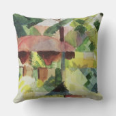 庭1914年(w/c紙で) クッション (裏面)