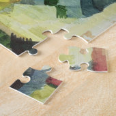 庭1914年(w/c紙で) ジグソーパズル (側面)